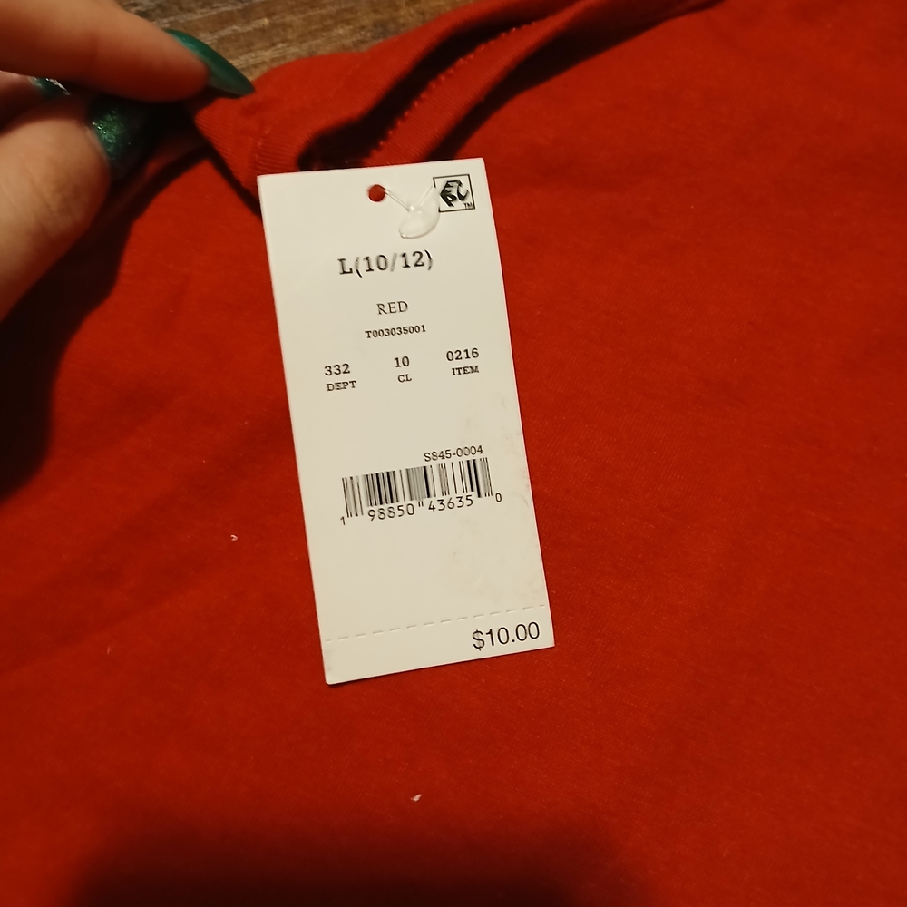 Red Boys's Tank Top - Picture 2 of 4
